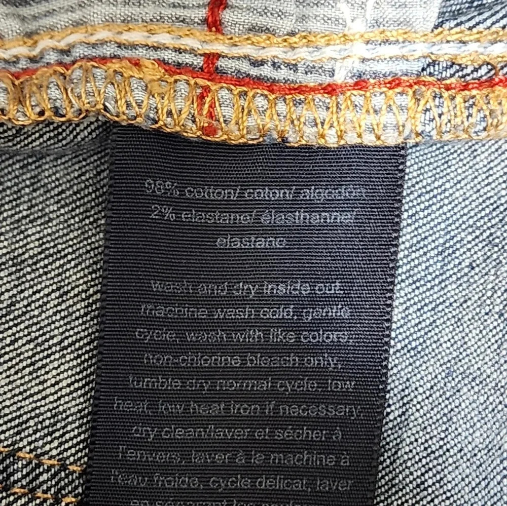 Tommy Hilfiger Jeans Women's 12 Raleigh High Rise Dark Wash Blue - Picture 12 of 12